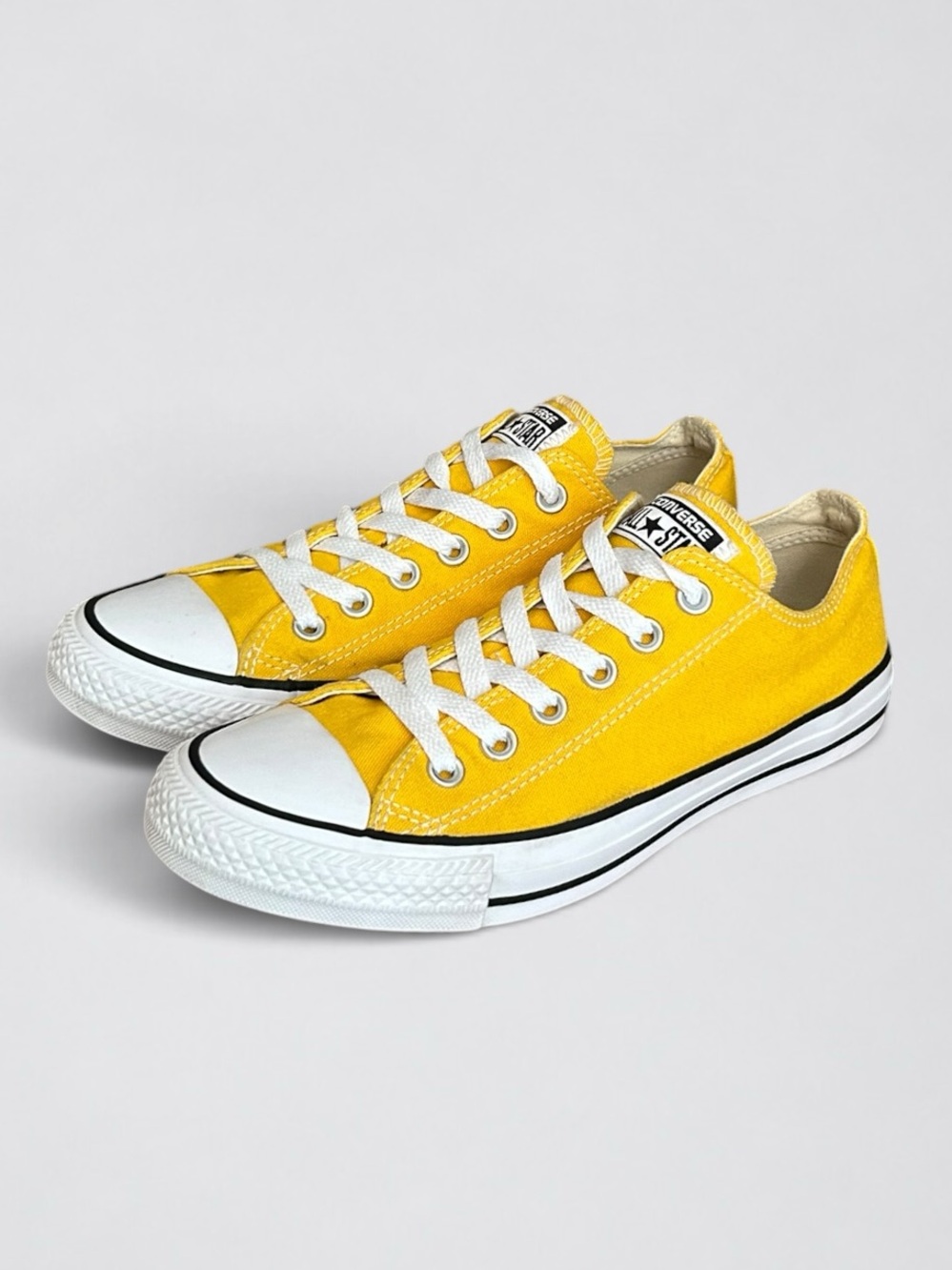 Converse Chuck Taylor All Star Seasonal Color Yellow Low Top Women’s 8